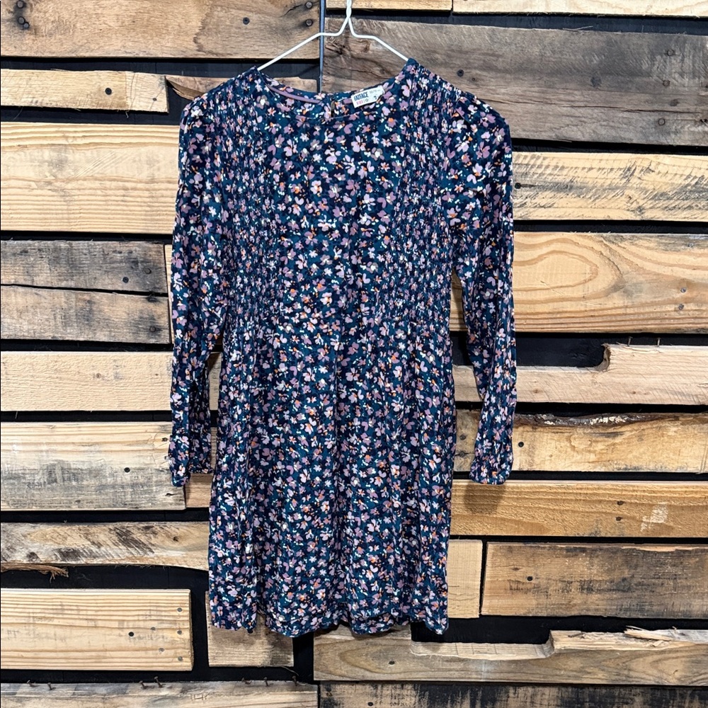 FATFACE‎ Fat Face Young Crew woven
rayon dress girls 10/11 floral print EUC